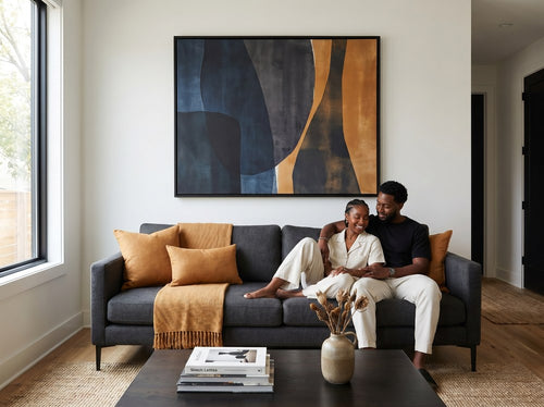 Black Wedding Gift Ideas for Couples: Living room