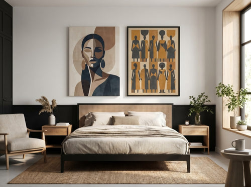 Canvas Prints vs Framed Canvas: Bedroom