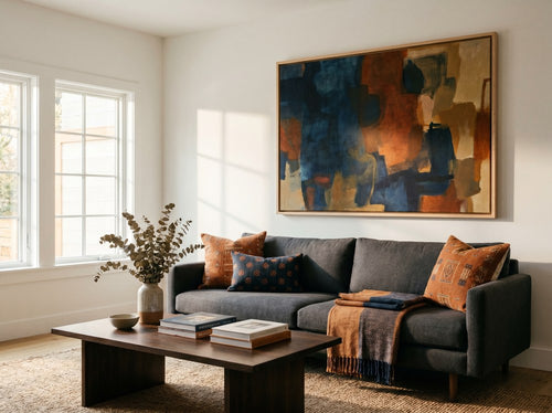 Canvas Prints vs Framed Canvas: Living room