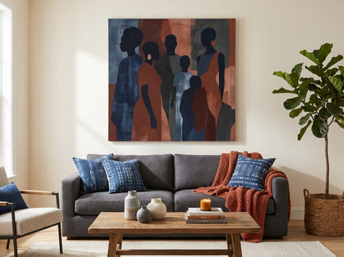 Canvas Prints vs Framed Prints: Which Should You Buy?: Living room