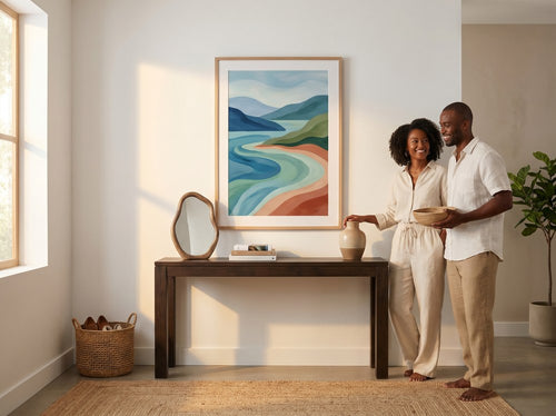 Caribbean Wall Art for Living Rooms and Apartments: Entryway