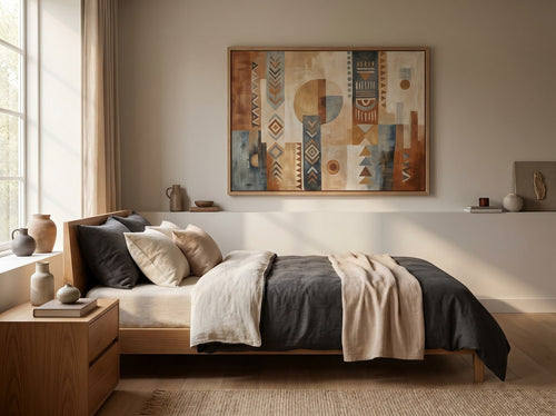 Hallway Wall Art Ideas for Family, Culture, and Storytelling: Bedroom