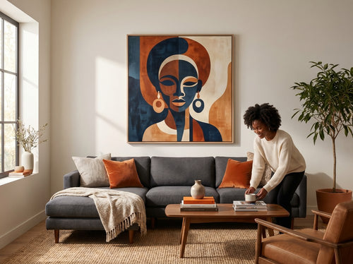 Hallway Wall Art Ideas for Family, Culture, and Storytelling: Living room