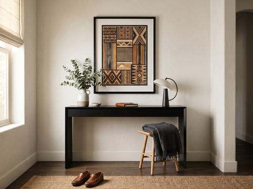 Home Office Wall Art for Black Professionals: Entryway