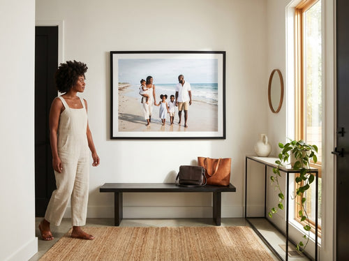 How High Should You Hang Wall Art?: Entryway
