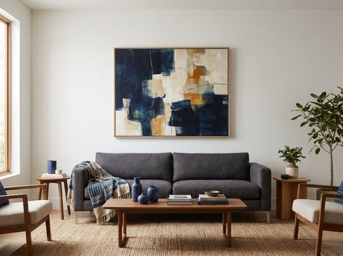 How High Should You Hang Wall Art?: Living room