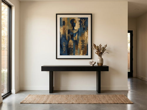 How Many Pieces of Art Should Be on One Wall?: Entryway