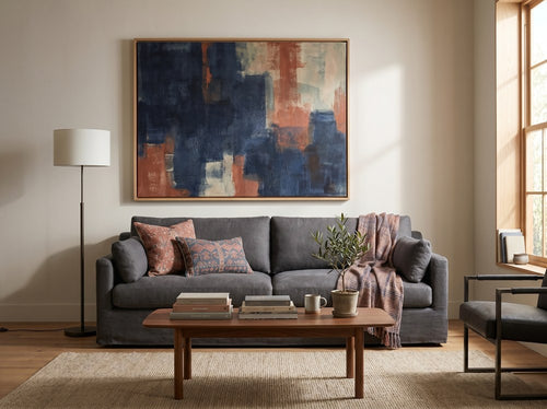 How to Choose Art That Does Not Look Mass Produced: Living room
