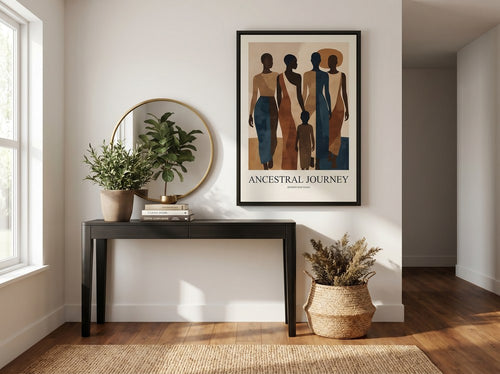 How to Choose Wall Art for a Living Room: Entryway