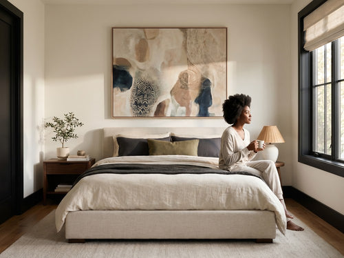 How to Choose Wall Art for a Living Room: Bedroom