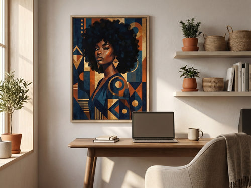 How to Choose Wall Art for a Living Room: Home office or creative corner