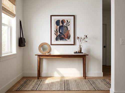 How to Choose Wall Art for Small Spaces: Entryway