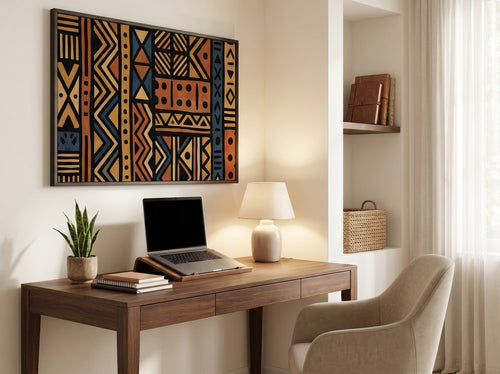 How to Choose Wall Art for Small Spaces: Home office or creative corner