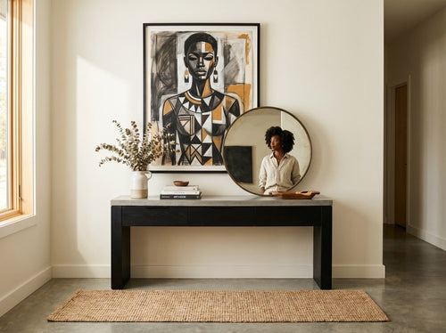 How to Choose Wall Art That Looks Expensive: Entryway