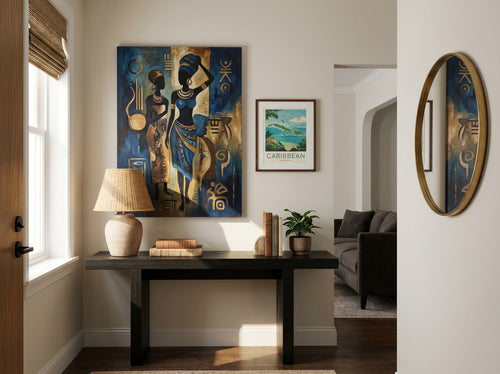 How to Choose Wall Art That Matches Your Couch: Entryway