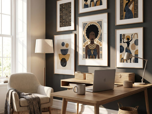 How to Decorate a Living Room That Feels Empty: Home office or creative corner