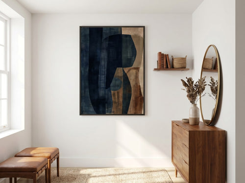 How to Decorate White Walls Without Painting: Entryway