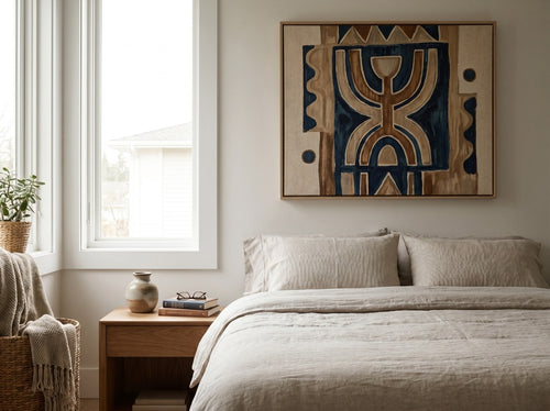 How to Decorate With Cultural Art Without Overdoing It: Bedroom