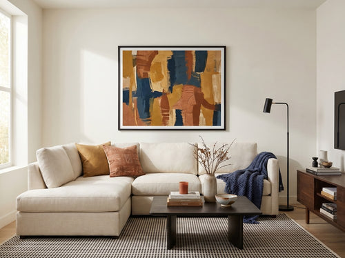How to Decorate With Cultural Art Without Overdoing It: Living room