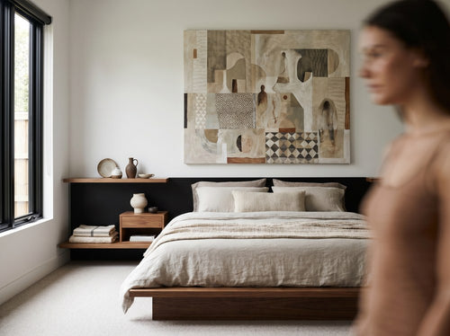 How to Fill Empty Walls Without Clutter: Bedroom