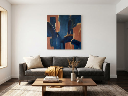 How to Fill Empty Walls Without Clutter: Living room