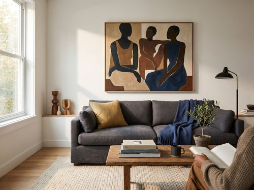 How to Make a Living Room Feel Finished: Living room