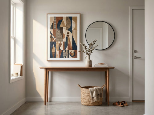How to Make a Plain Apartment Feel Personal: Entryway