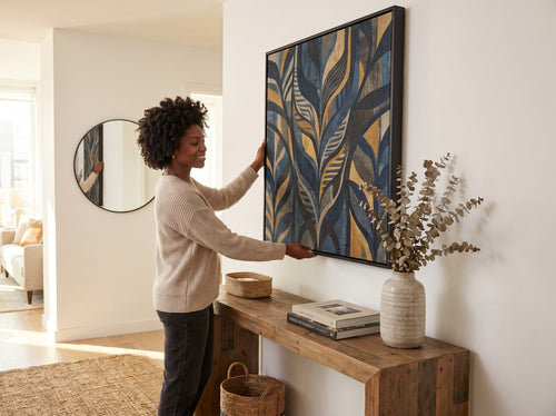 How to Make an Apartment Feel Like Home: Entryway