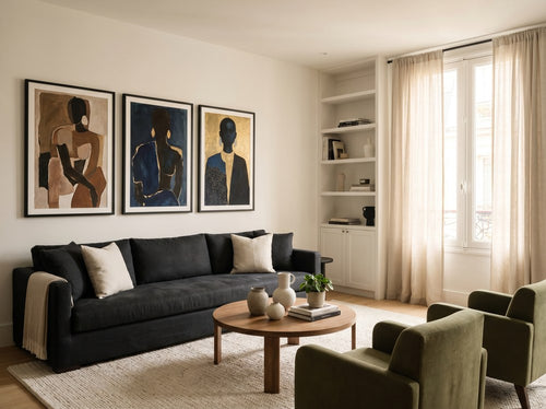How to Make an Apartment Feel Like Home: Living room