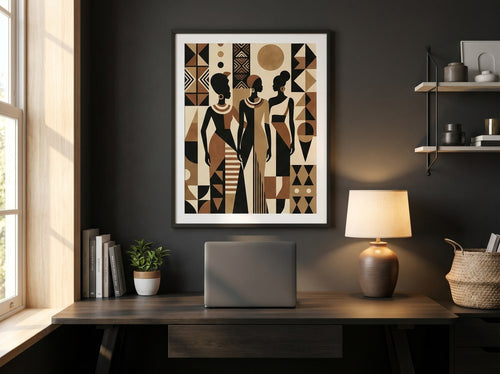 How to Pick Art for a Home Office: Home office or creative corner