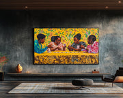 Black Women Playing Cards Black woman wall art for home decor