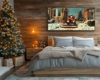 Colorful abstract canvas art featuring vibrant shapes and patterns, perfect as african american wall art for modern decor.