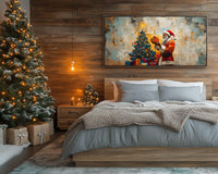 Vibrant canvas art showcasing African American cultural heritage, perfect for enriching any space with African American wall art.