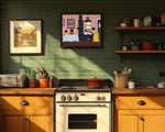 Afrocentric Kitchen Folk African American Wall Art