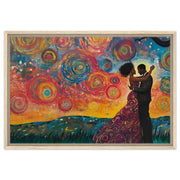 Romantic Black Couple Love Black love wall art for home decor