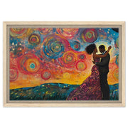 Romantic Black Couple Love Black love wall art artwork view