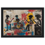 Black Musicians Abstract African American Wall Art