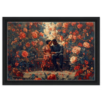 Vibrant abstract canvas art featuring bold colors, perfect as African American wall art for modern spaces.