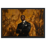 Black Man in Suit African American Royalty Wall Art