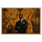 Black Man in Suit African American Royalty Wall Art