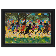 Joyful Black Children Black children wall art for home decor