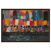 Protest March Black culture wall art for home decor