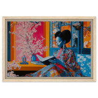 Vibrant abstract canvas art showcasing rich colors, perfect as african american wall art for modern decor.