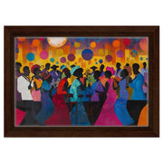 Colorful African Celebration Black Community Black culture wall art for home decor