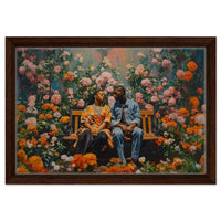 Colorful abstract canvas art showcasing vibrant patterns, perfect as african american wall art for modern decor.