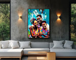 Family Picnic African American Wall Art