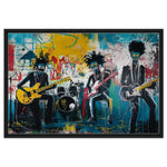 Urban Black Musicians Graffiti Style African American Wall Art