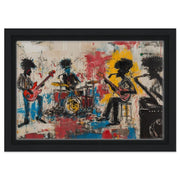 Black Musicians Abstract African American abstract art artwork view
