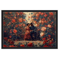 Vibrant african american wall art featuring a soulful portrait on canvas, perfect for enhancing any living space.