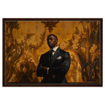 Black Man in Suit African American Royalty Wall Art